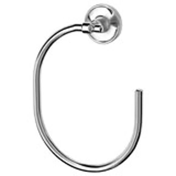IKEA Brofjarden Chrome Towel Ring Holder Sleek Durable - Picture 1 of 3